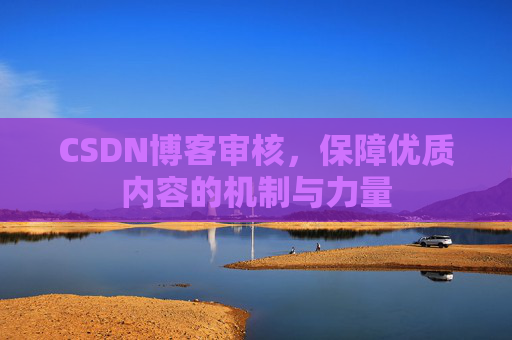 CSDN博客审核，保障优质内容的机制与力量